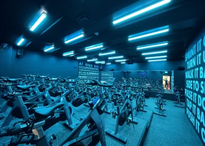 High Ride Cycle Sound System and Acoustic Treatment